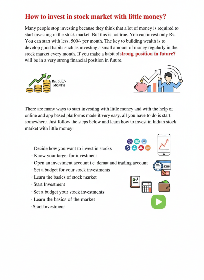 The stock market millionaire